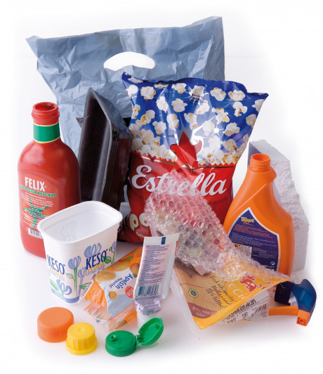 Sortera dina h&aring;rda och mjuka plastf&ouml;rpackningar tillsammans!