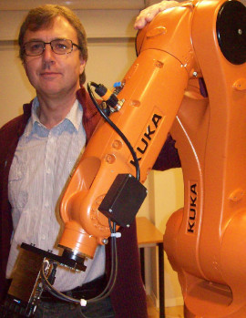 Tony Eklöf, Platschef för Industriautomation AB.