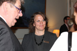 Anders Franck, Juttes, och Eva Cooper, Företagarna Foto: Entré Hofors