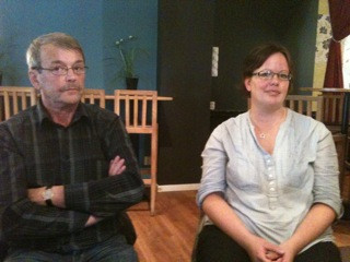 Pelle Sigvardsson och dottern Åsa äger och driver städföretaget Grängsbo Service i Bollnäs